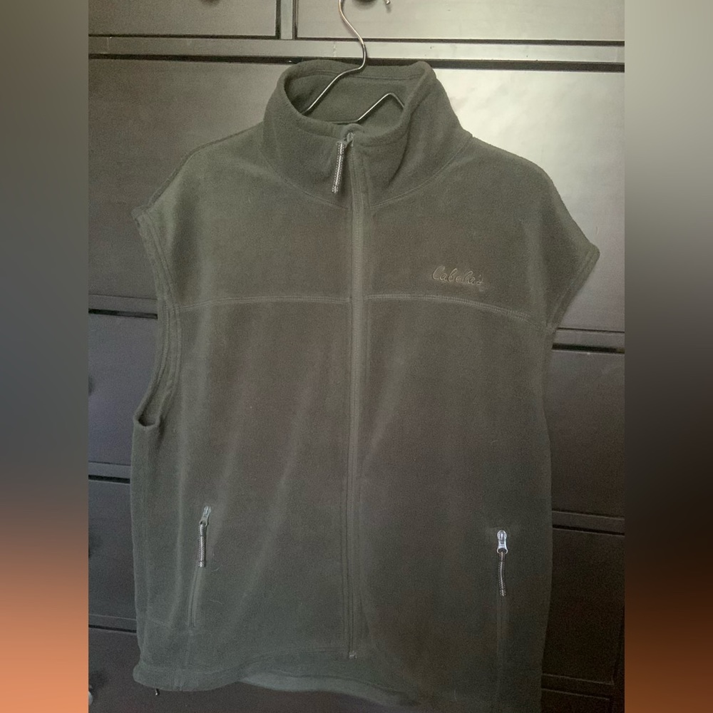 Vintage Cabela’s Fleece Zip Vest